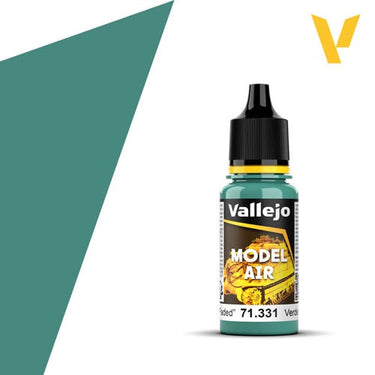 Vallejo 71331 Model Air Cockpit Emerald Green Faded Acrylic Paint 17ml